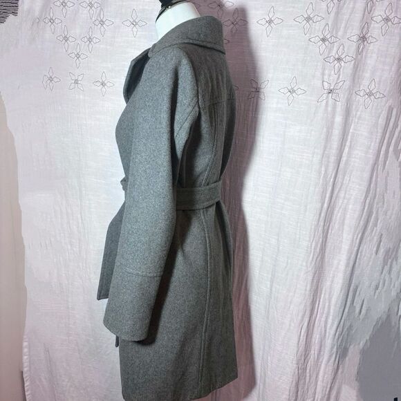 Michael Kors wool blend pea coat size 2 - Picture 3 of 8